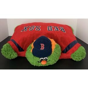 MLB Boston Red Sox Wally Green Monster Mascot Pillow 18" My Pillow Pets Plush
